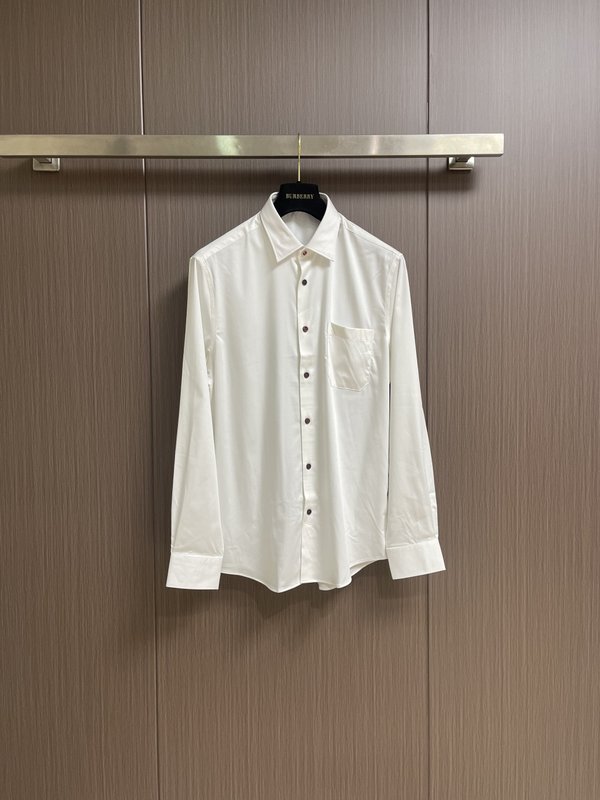 Kiton 단색 긴팔 셔츠 001-202273