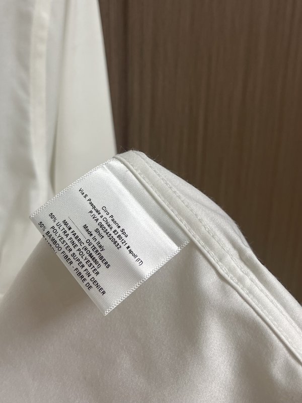 Kiton 단색 긴팔 셔츠 001-202273