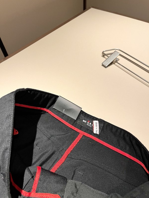Kiton 남성 프리미엄 캐주얼 슬림핏 롱팬츠 001-202282