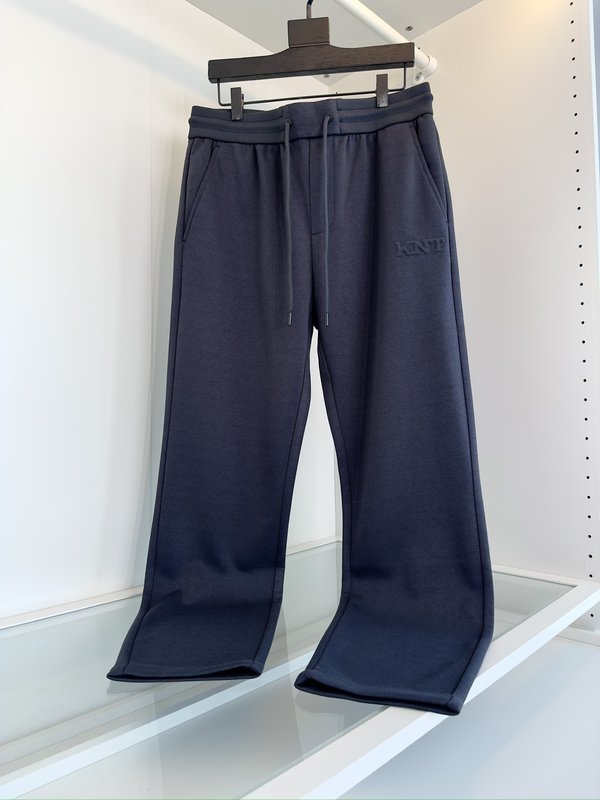 Kiton 도시 시리즈 고무줄 허리 스트레이트 캐주얼 001-202285