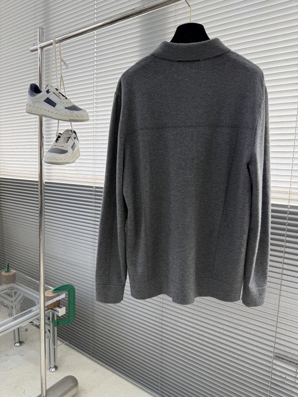2025 가을 겨울 울 플립 칼라 재킷 001-202354