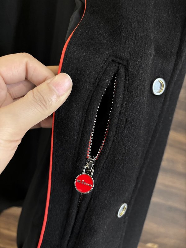 Kiton 울 캐시미어 혼방 남성 셔츠 재킷 001-202395