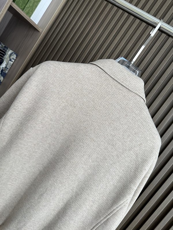 Kiton 올드머니 스타일 가을 겨울 울 재킷 001-202401