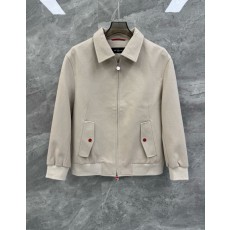 Kiton 올드머니 스타일 울 플립 칼라 재킷 001-202450