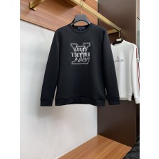 루이비통 남성 라운드넥 두꺼운 에어코튼 긴팔 후드티 001-202469
