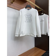 루이비통 남성 심플 라운드넥 두꺼운 긴팔 후드티 001-202471