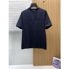 루이비통 남성 코튼 라운드넥 반팔 티셔츠 001-202504