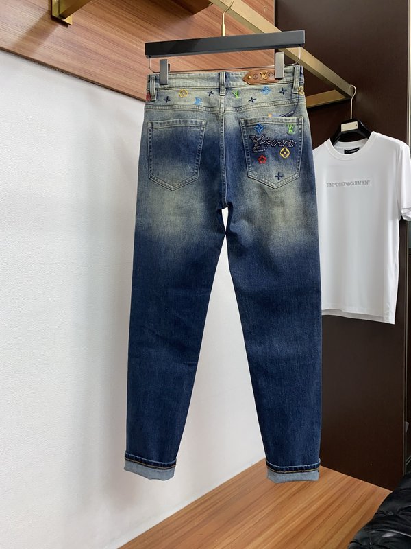 루이비통 남성 슬림 스트레이트 진 001-202544