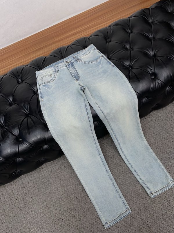 루이비통 남성용 고탄력 수입 데님 팬츠 001-202546