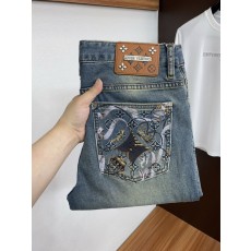 루이비통 남성 하이스트레치 데님 팬츠 001-202557