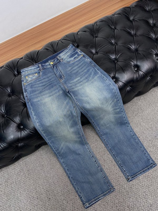 루이비통 남성용 고탄력 수입 데님 팬츠 001-202558