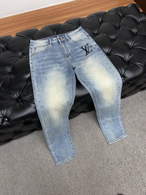 루이비통 남성 가을 겨울 캐주얼 데님 팬츠 001-202560