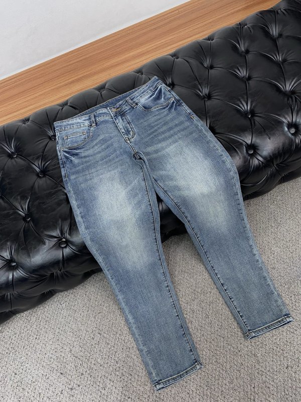 루이비통 남성용 고탄력 수입 데님 팬츠 001-202562