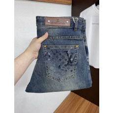 루이비통 남성 슬림 스트레이트 진 001-202563