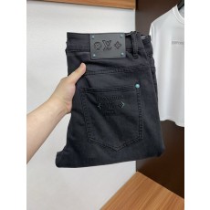 루이비통 남성용 고탄력 수입 데님 소재 청바지 001-202573