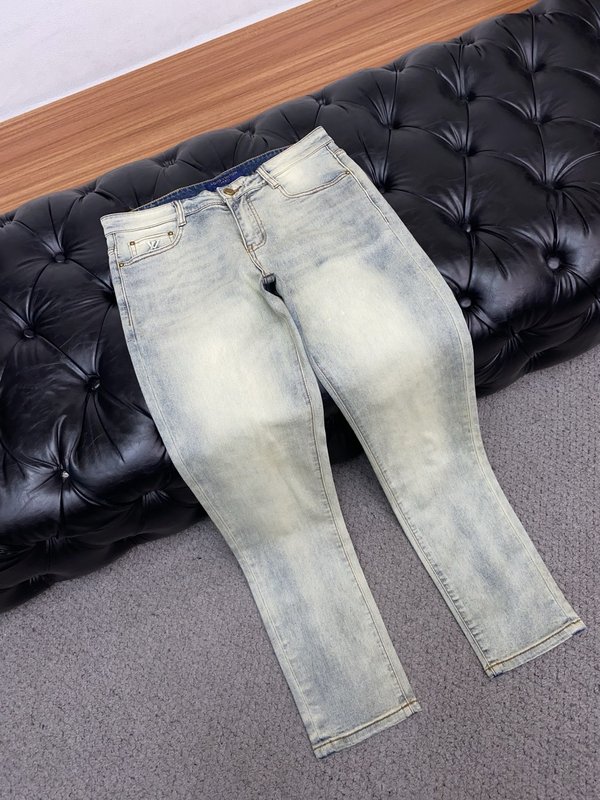 루이비통 남성 슬림 스트레이트 진 001-202582