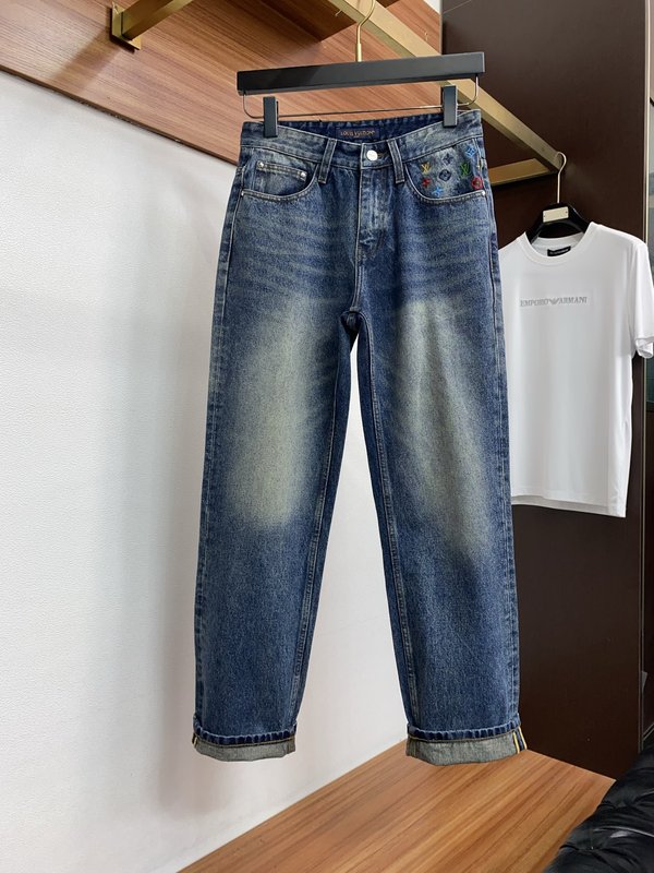 루이비통 남성 슬림 스트레이트 진 001-202591