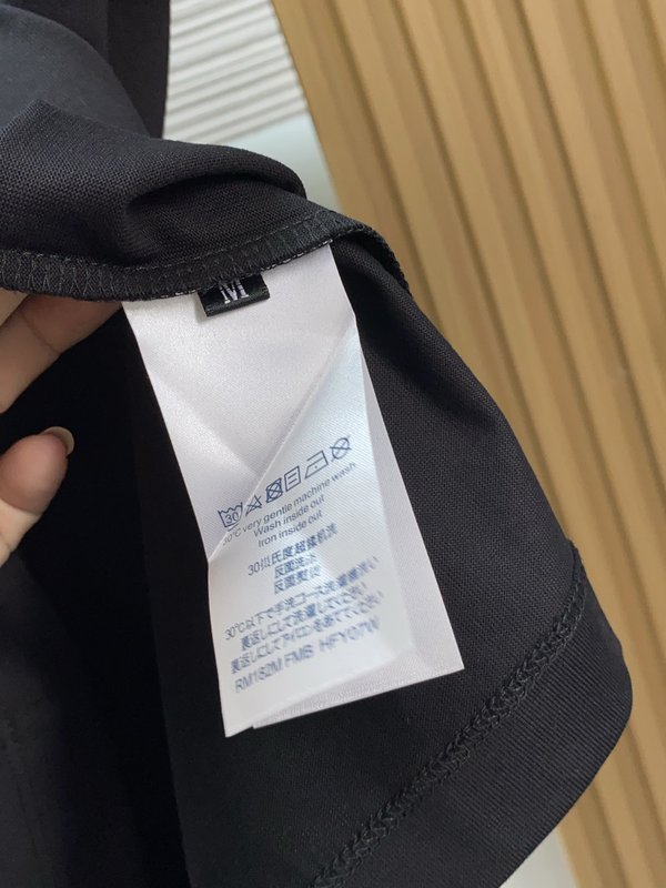 루이비통 남성 머서라이즈드 코튼 반팔 티셔츠 001-202596