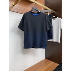 루이비통 그라데이션 번아웃 반팔 세트 001-202598