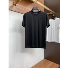 루이비통 남성 머서라이즈드 코튼 반팔 티셔츠 001-202625