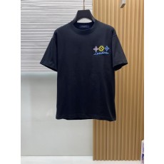 루이비통 남성 패션 캐주얼 반팔 티셔츠 001-202635