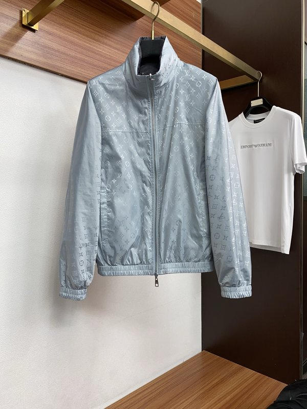 루이비통 양면 후드 자켓 아우터 001-202647