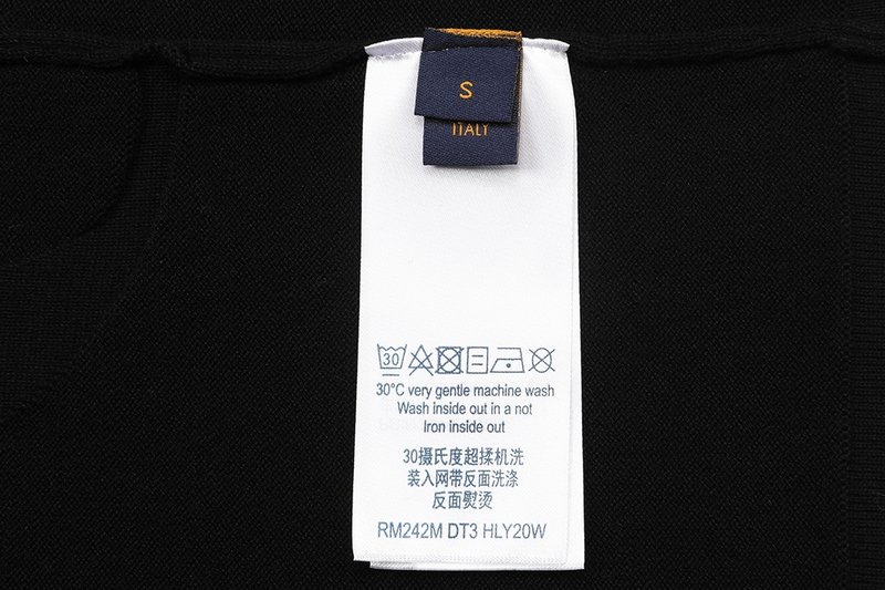 루이비통 암브로케이드 니트 반팔 티셔츠 001-202701