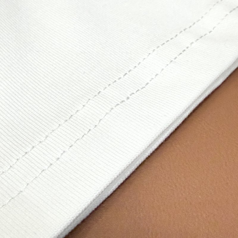 루이비통 자수 로고 반팔 티셔츠 001-202827