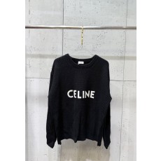 셀린 패치 라운드 니트 001-202869