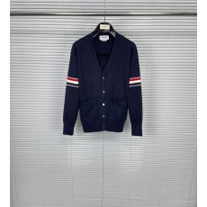 톰브라운 듀얼 스트라이프 울 니트 카디건 001-202996