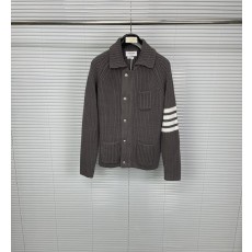 톰브라운 가을/겨울 울혼방 칼라 니트 가디건 001-203086