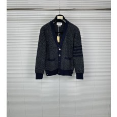 톰브라운 25SS雪花점 V 넥 카디건 001-203099