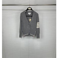 톰브라운 그레이 거위 그래픽 카디건 001-203157
