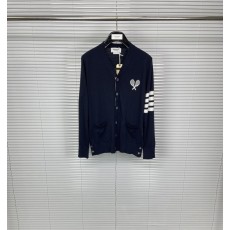 톰브라운 테니스 자수 니트 가디건 001-203184
