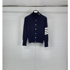 톰브라운 여성용 백면 말자수 라운드 니트 가디건 001-203189
