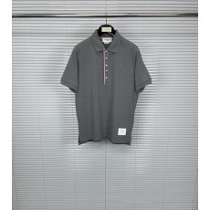 톰브라운 피케 면 칼라 스트라이프 포로 셔츠 001-203275