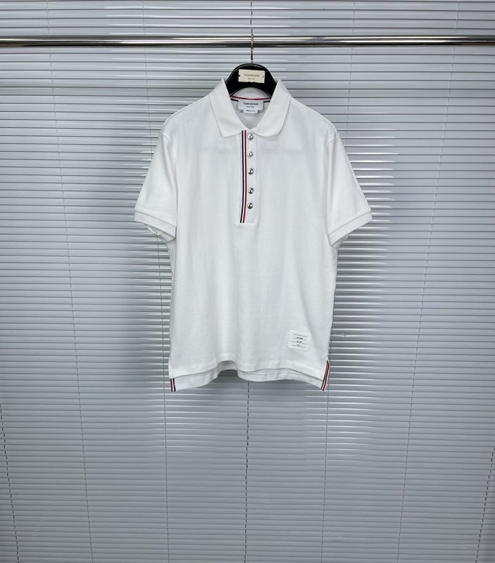 톰브라운 게이트 스트라이프 폴로 셔츠 001-203277