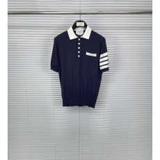 톰브라운 뒷면 강아지 4 바 니트 폴로 셔츠 001-203290
