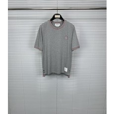 톰브라운 서클 도그 스트라이프 반팔 티셔츠 001-203298