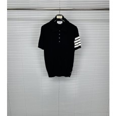 톰브라운 4 바 니트 반팔 티셔츠 001-203376
