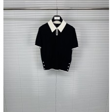 톰브라운 칼라 포인트 반팔 니트 001-203476