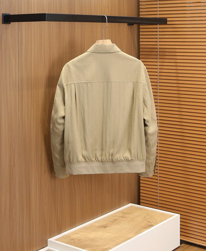 로로피아나 남성 코튼 린넨 블렌드 자켓 001-203484
