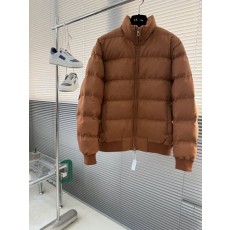 로로피아나 스탠드 칼라 울 다운 재킷 001-203489