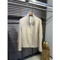 로로피아나 2026SS 리넨 스탠드 칼라 자켓 001-203507