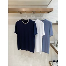 로로피아나 남성 더블 머서리스 코튼 반팔 티셔츠 001-203521