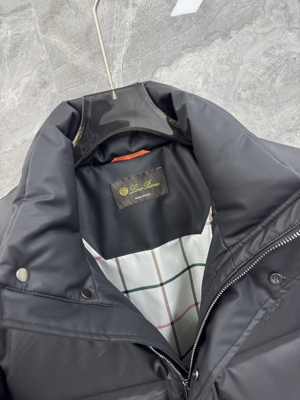 로로피아나 남성 프로틴 가죽 패딩 001-203534