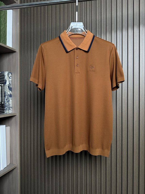 로로피아나 남성 폴로 셔츠 피케 면 소재 001-203558