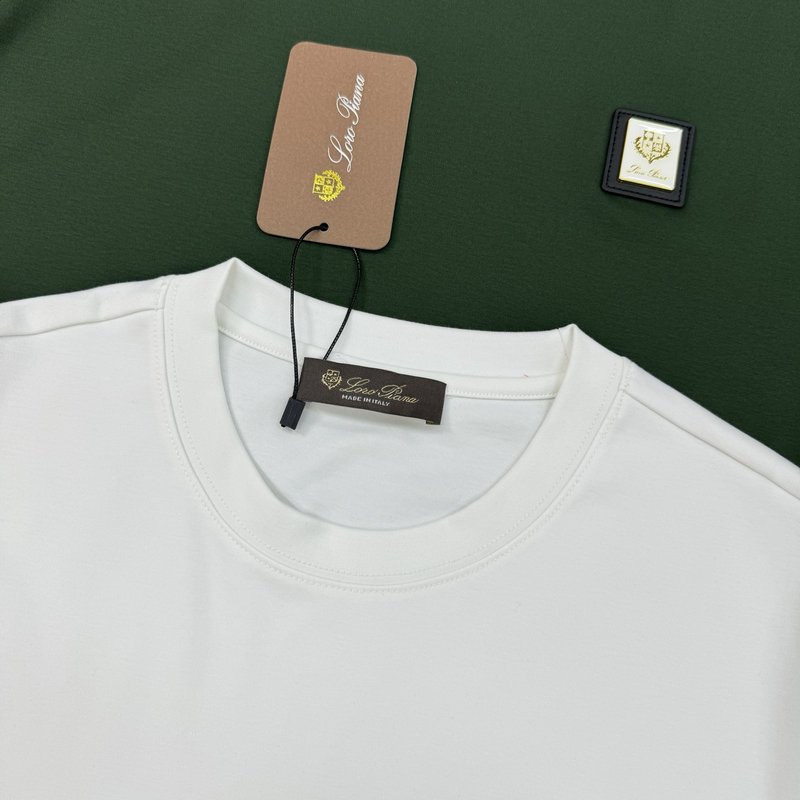 로로피아나 모달 소재 반팔 티셔츠 001-203590