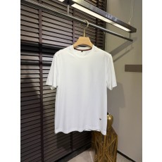 로로피아나 남성 피마コットン 모달 혼방 라운드넥 티셔츠 001-203751