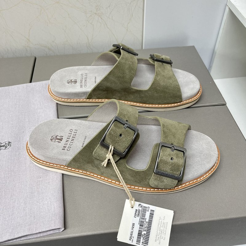 브루넬로 쿠치넬리 남성 샌들 001-203789